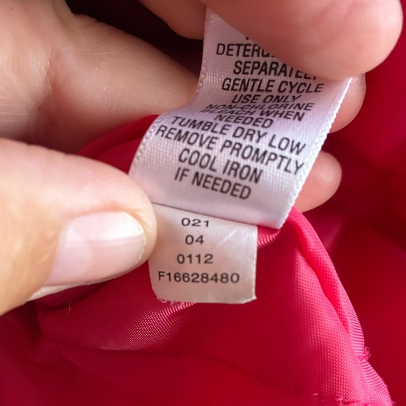 Mossimo WomenFront Button Collar Corduroy Pink Double-Breasted Pea Coat Jacket - Picture 11 of 14